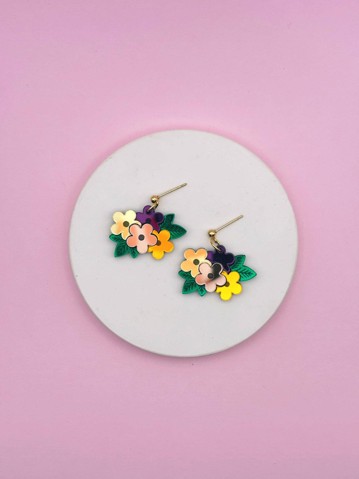 Boucles d'oreilles Bouquet Vif