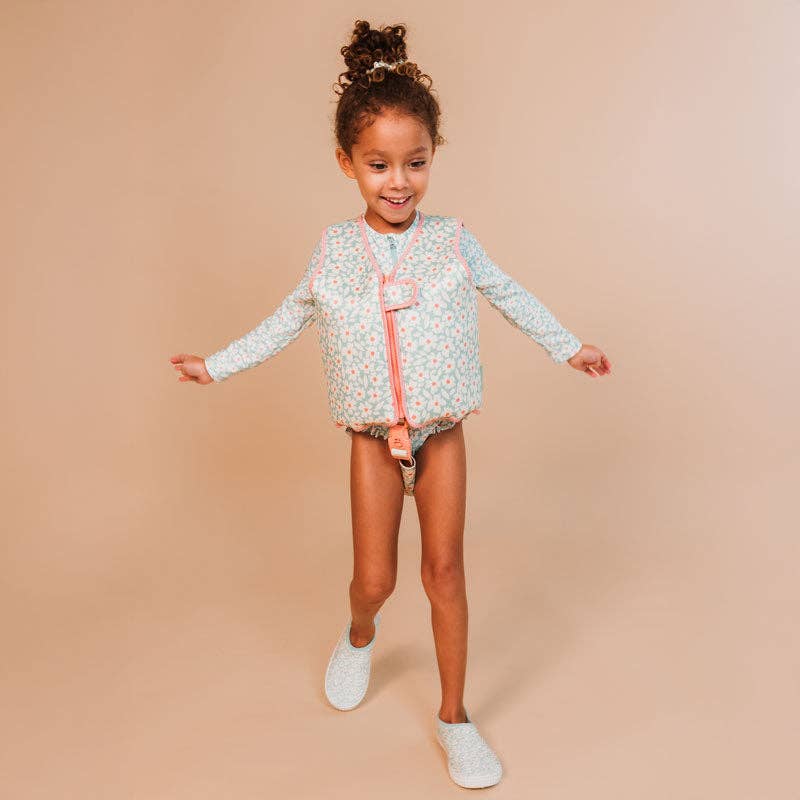 Gilet de sauvetage vert 2-3 ans