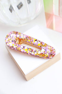 Barrette Paillettes Triangle