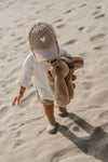 Casquette mi-saison LOVE beige - Enfant