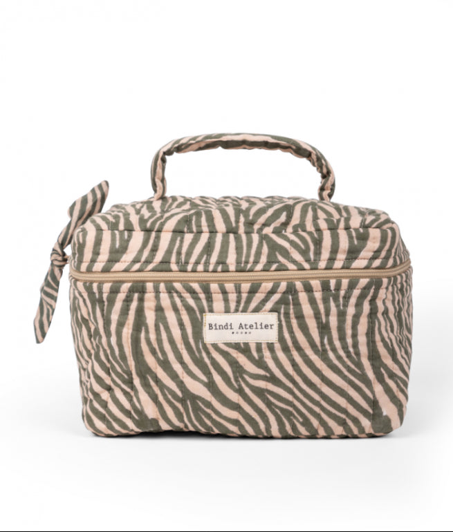 Trousse Vanity - Zebra Khaki