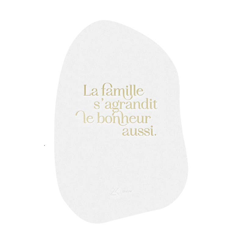 Carte postale - Famille