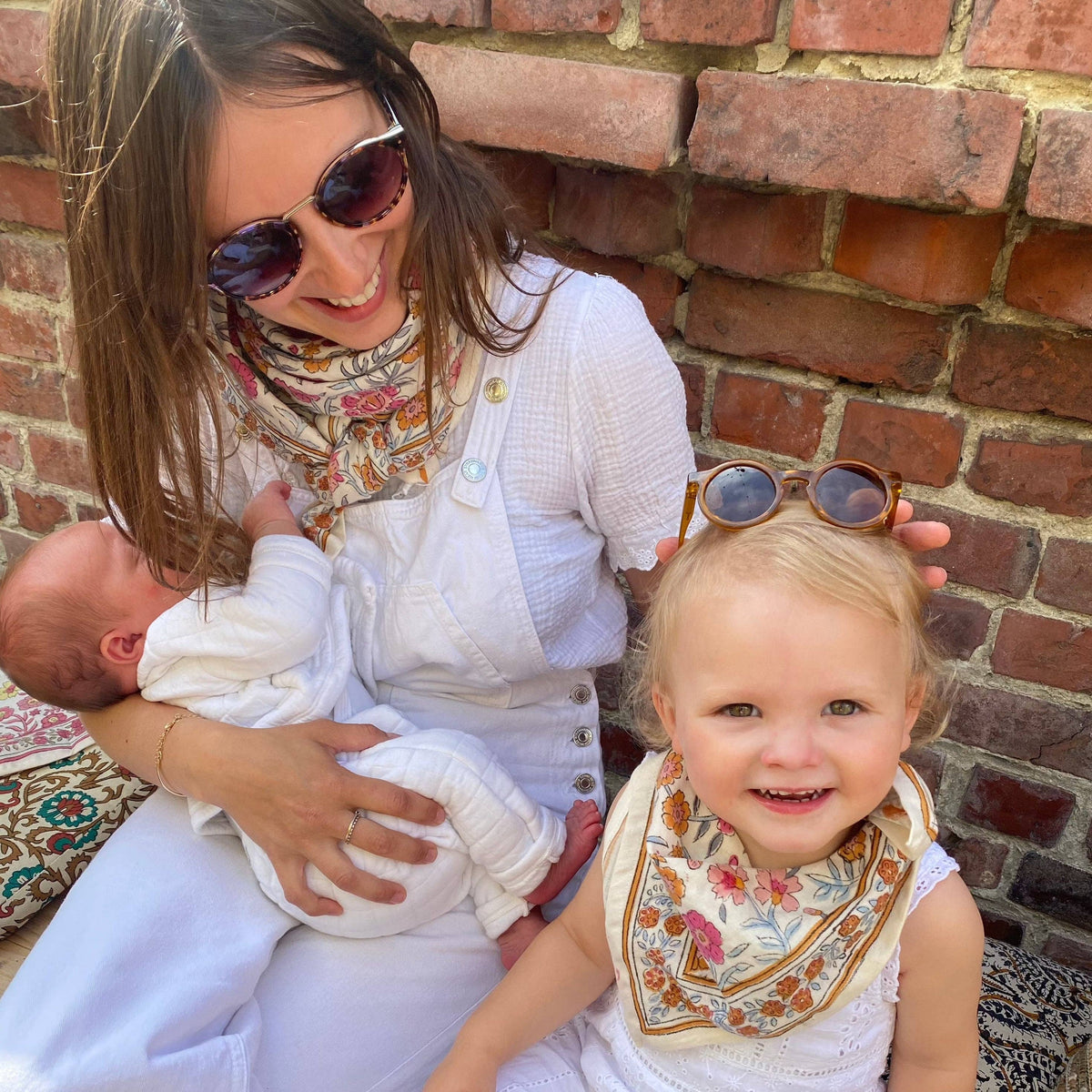 Foulards Bébé, Enfant Delhi Azur