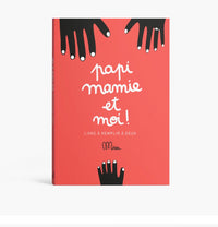 Livre à remplir à 2"Papi mamie et moi !"