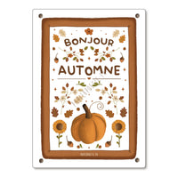 Carte postale "Bonjour automne"