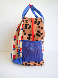 Sac à dos Flower & Leopard Mini Kyomo x Taxi Brousse