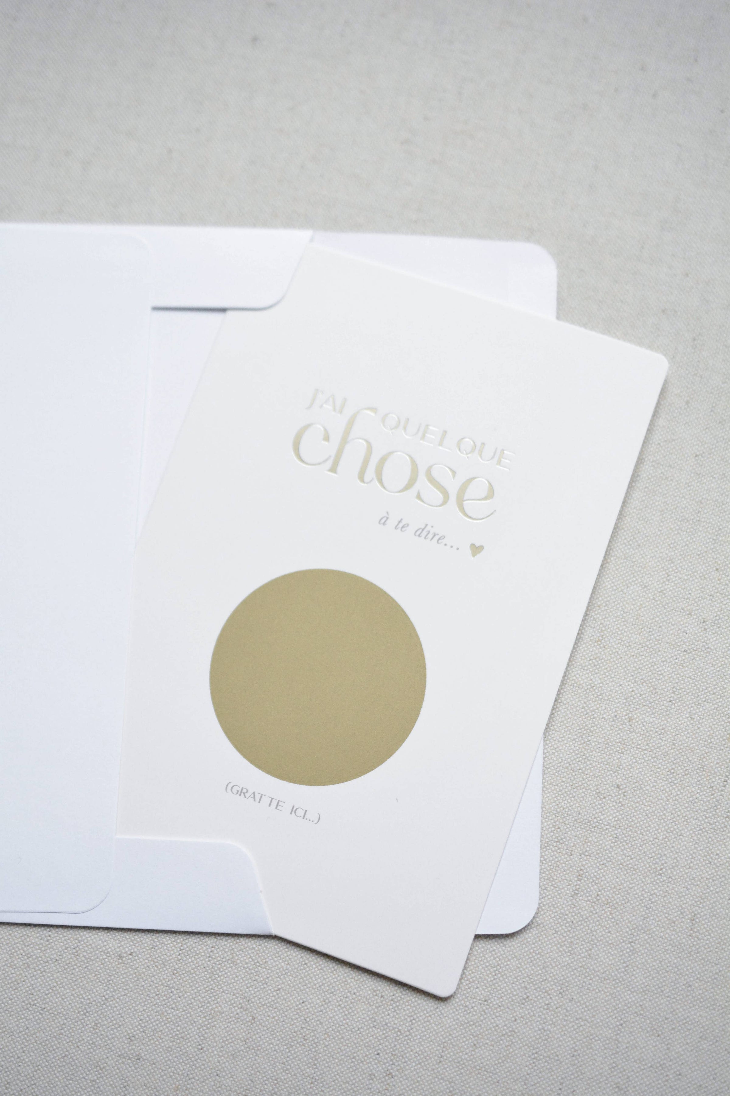 Cartes annonces à gratter: Marraine