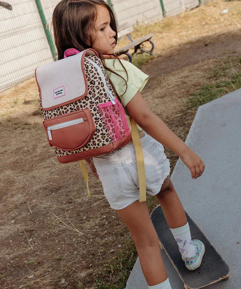 Sac à dos Léopard et rayures