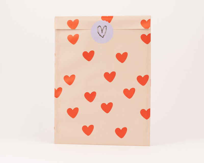 XL sacs en papier Sweet Hearts