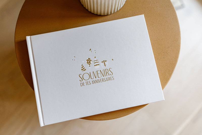 Livre souvenirs d'anniversaires