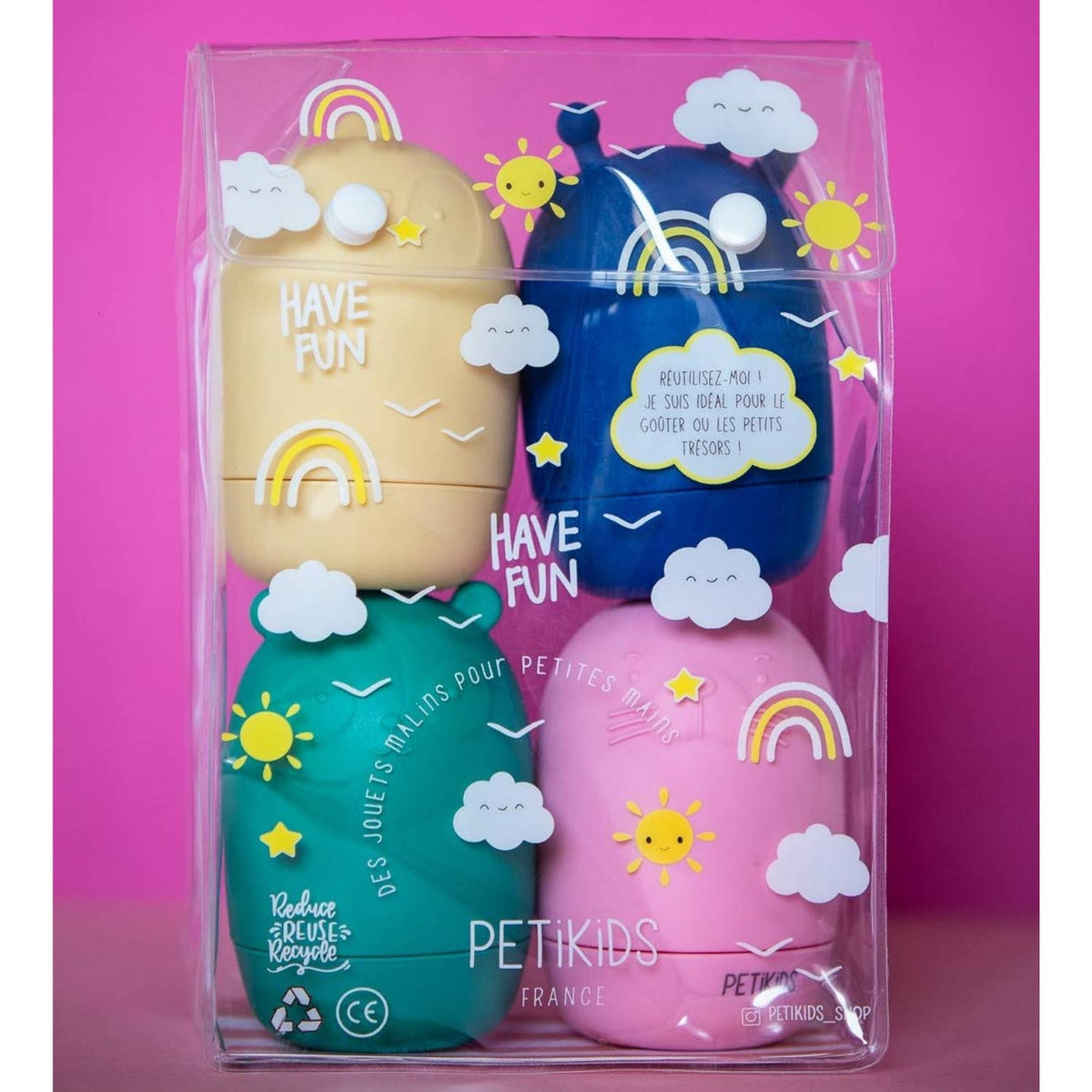 Jouets de bain - Les Animaux Rigolos: Rose