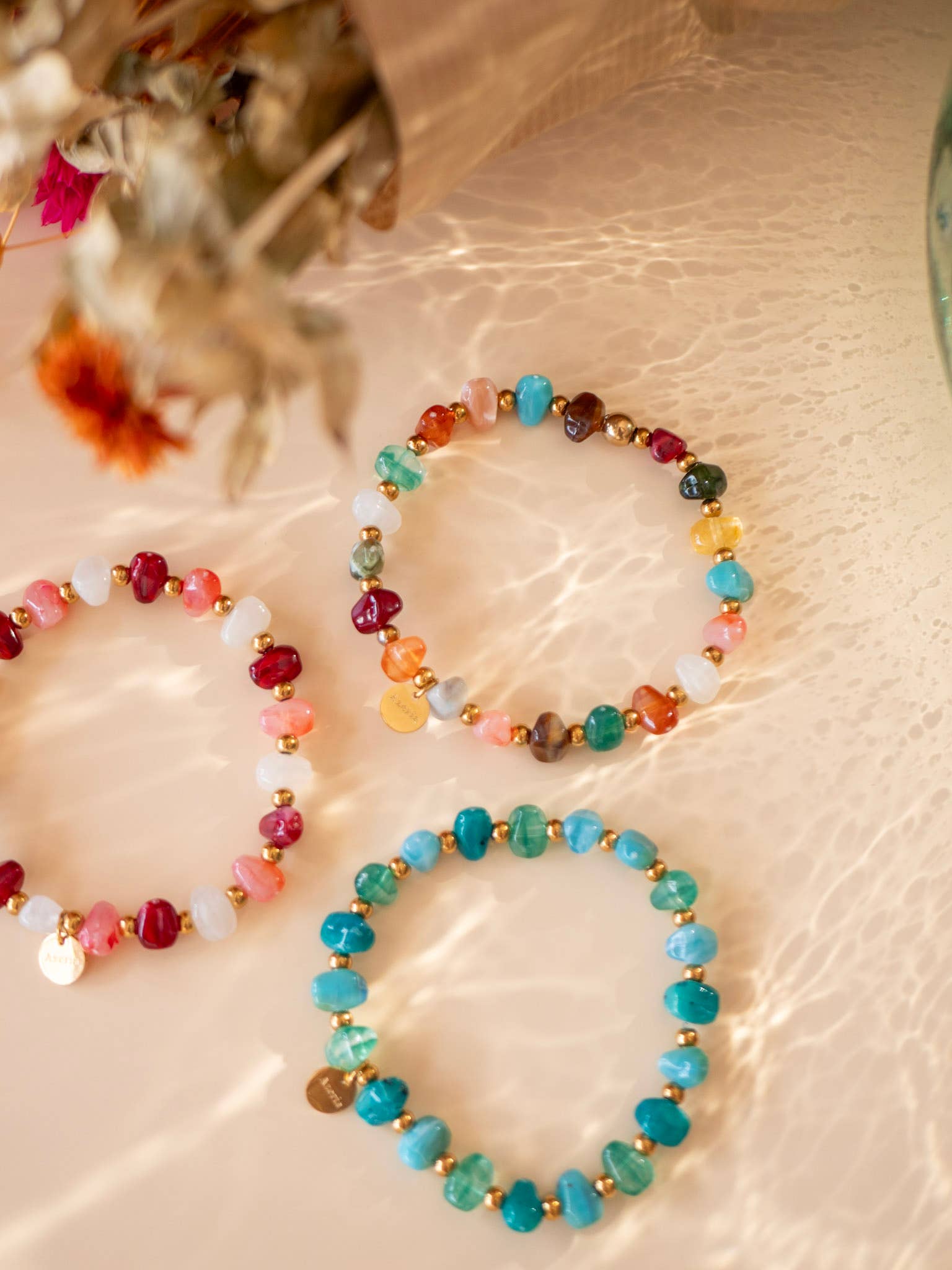 Bracelet Erel - Azeria - Acier Inoxydable: Turquoise