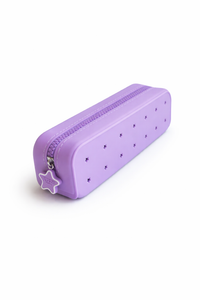 Trousses scolaire Perforée POP & CLIP - créatif - DIY: Jaune
