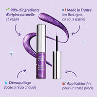 Eye-liner pailleté