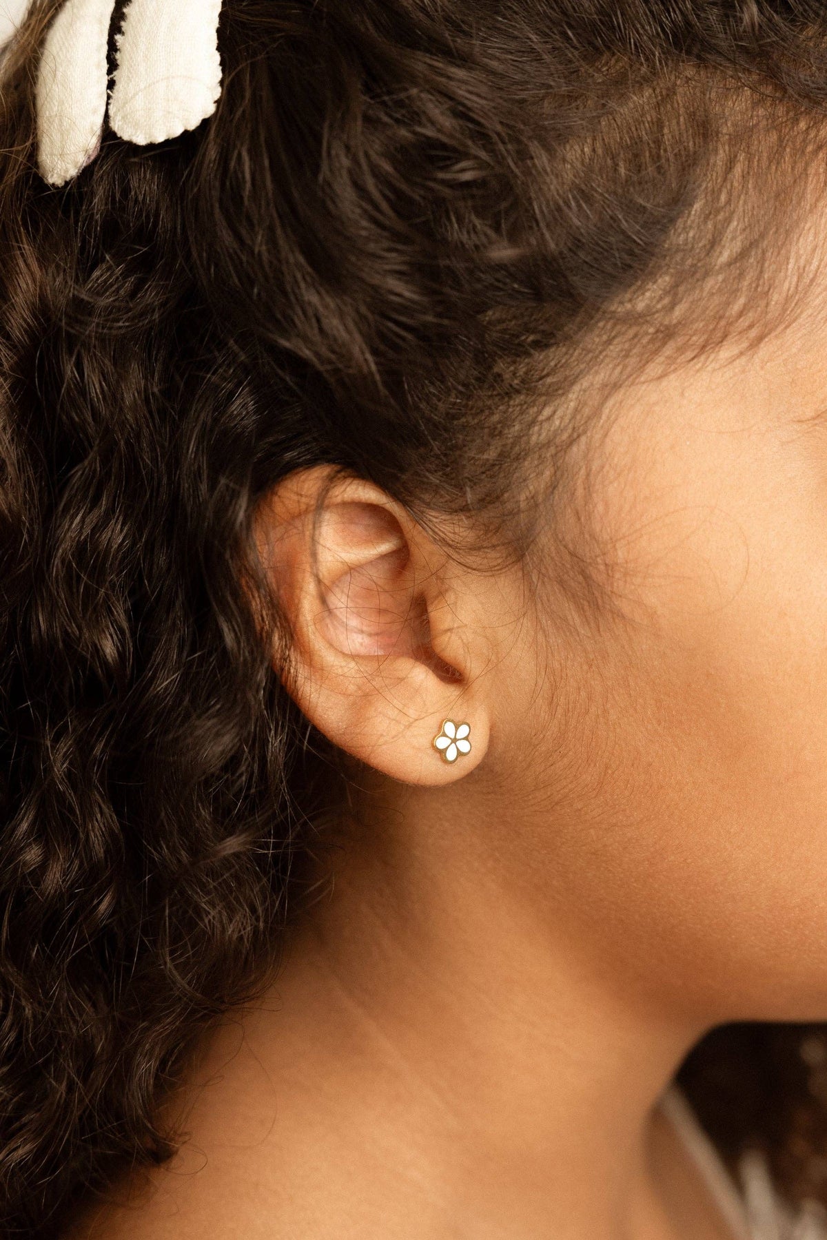 Boucles d'oreilles clous - Pure Pétale