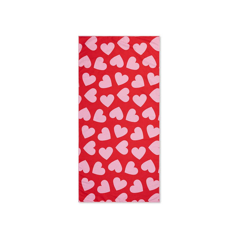 Serviette en Microfibre Rouge 135 x 65 cm