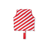 Gilet de natation - Rouge/Blanc - Crabby: 3/6 Ans