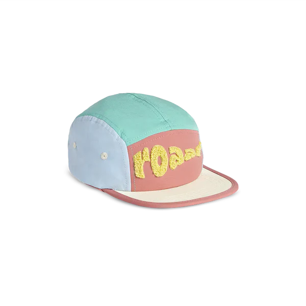 Casquette five anti uv bleu rose vert