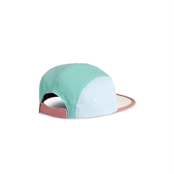 Casquette five anti uv bleu rose vert