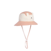 Chapeau Camper anti uv ourson rose