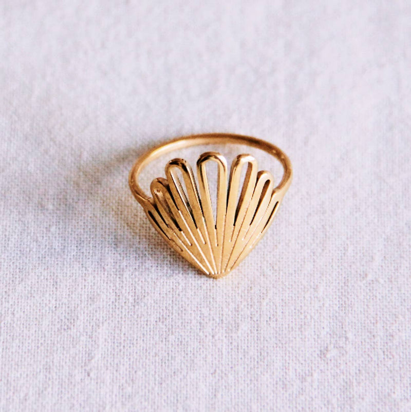 Bague "coquillage"
