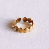 Bague ajustable avec coquillages