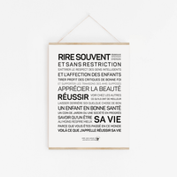 Affiche Rire souvent: MINI A6 10.5 x 14.8 mm