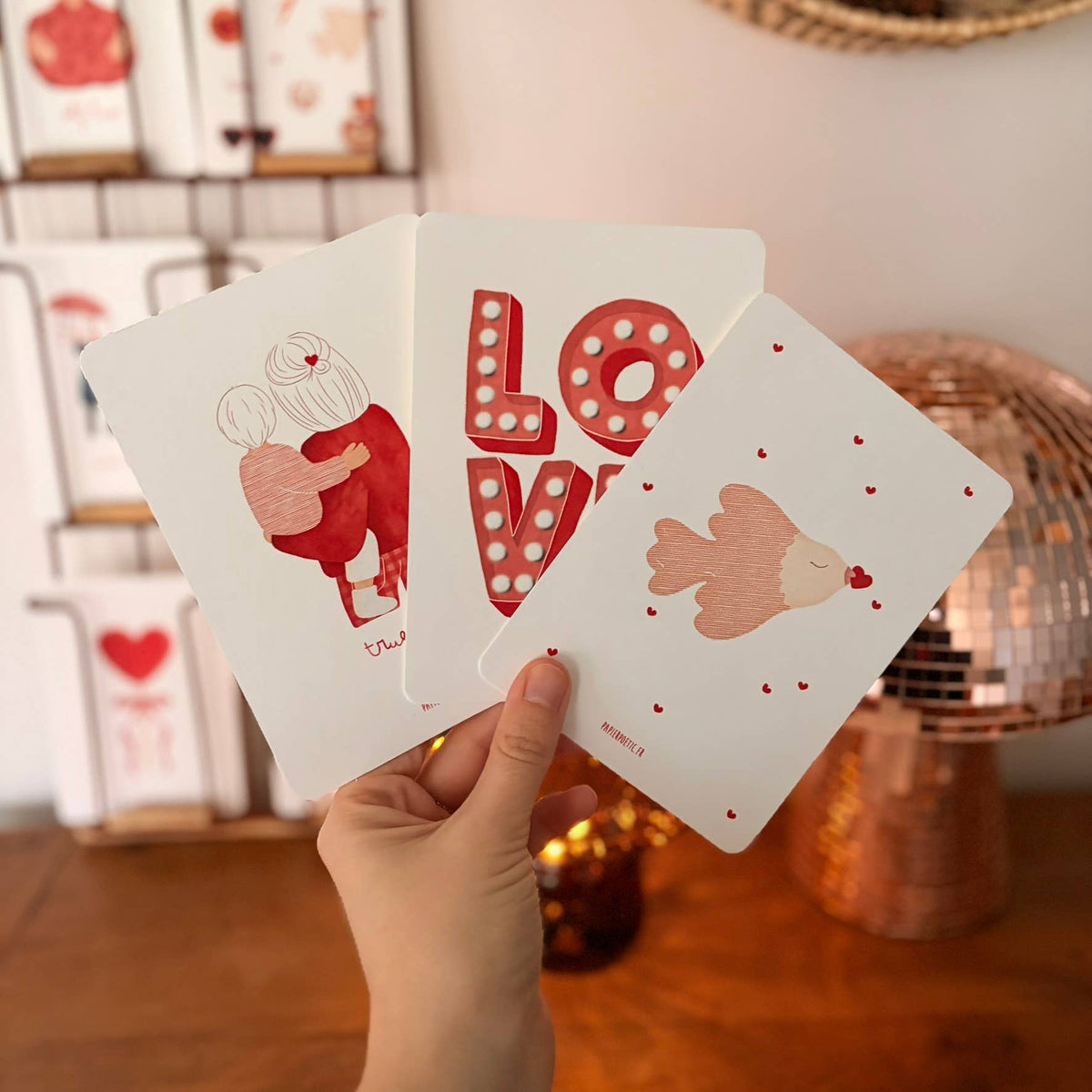 Carte Postale / Card "True love"