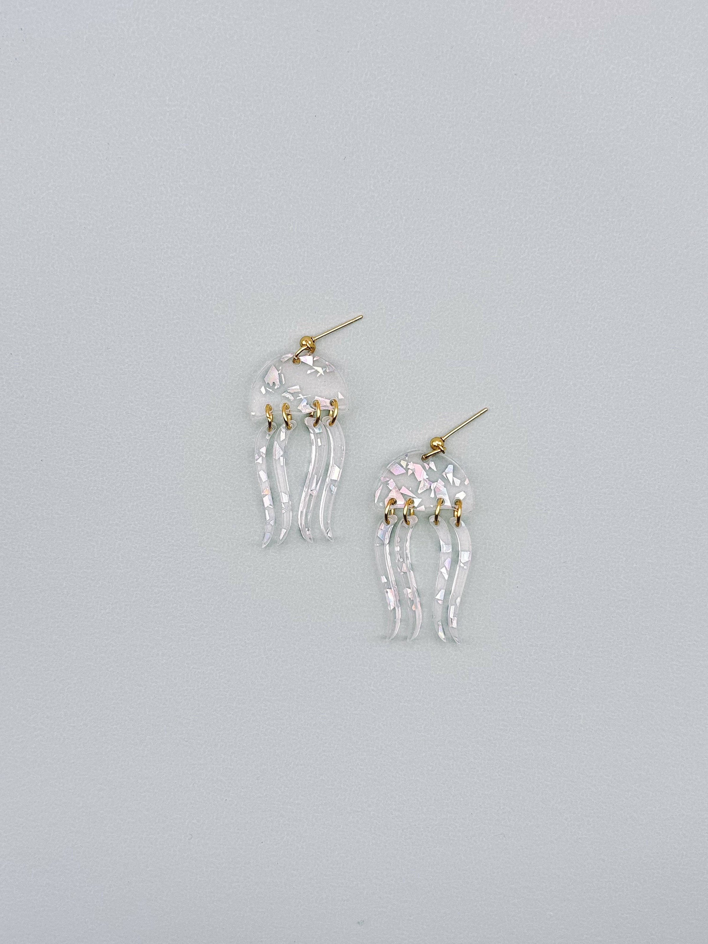Boucles d'oreilles Méduses