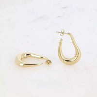 Boucles d'oreilles créoles pendantes