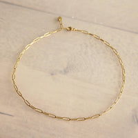 Collier en chaîne en acier inoxydable