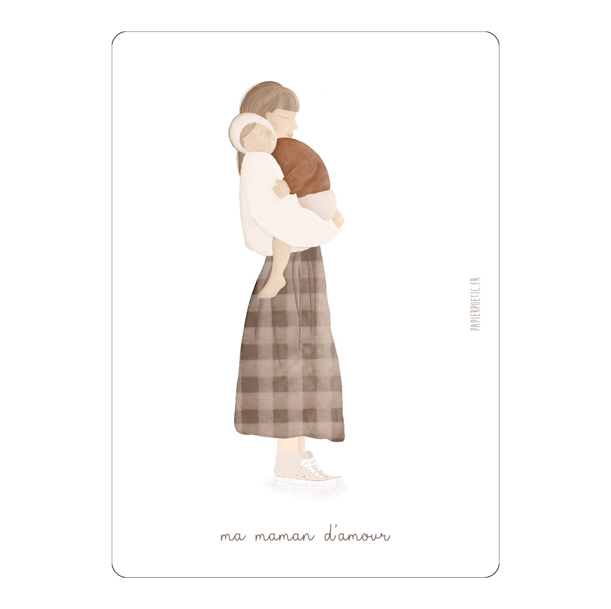 Carte "Ma maman d'amour"