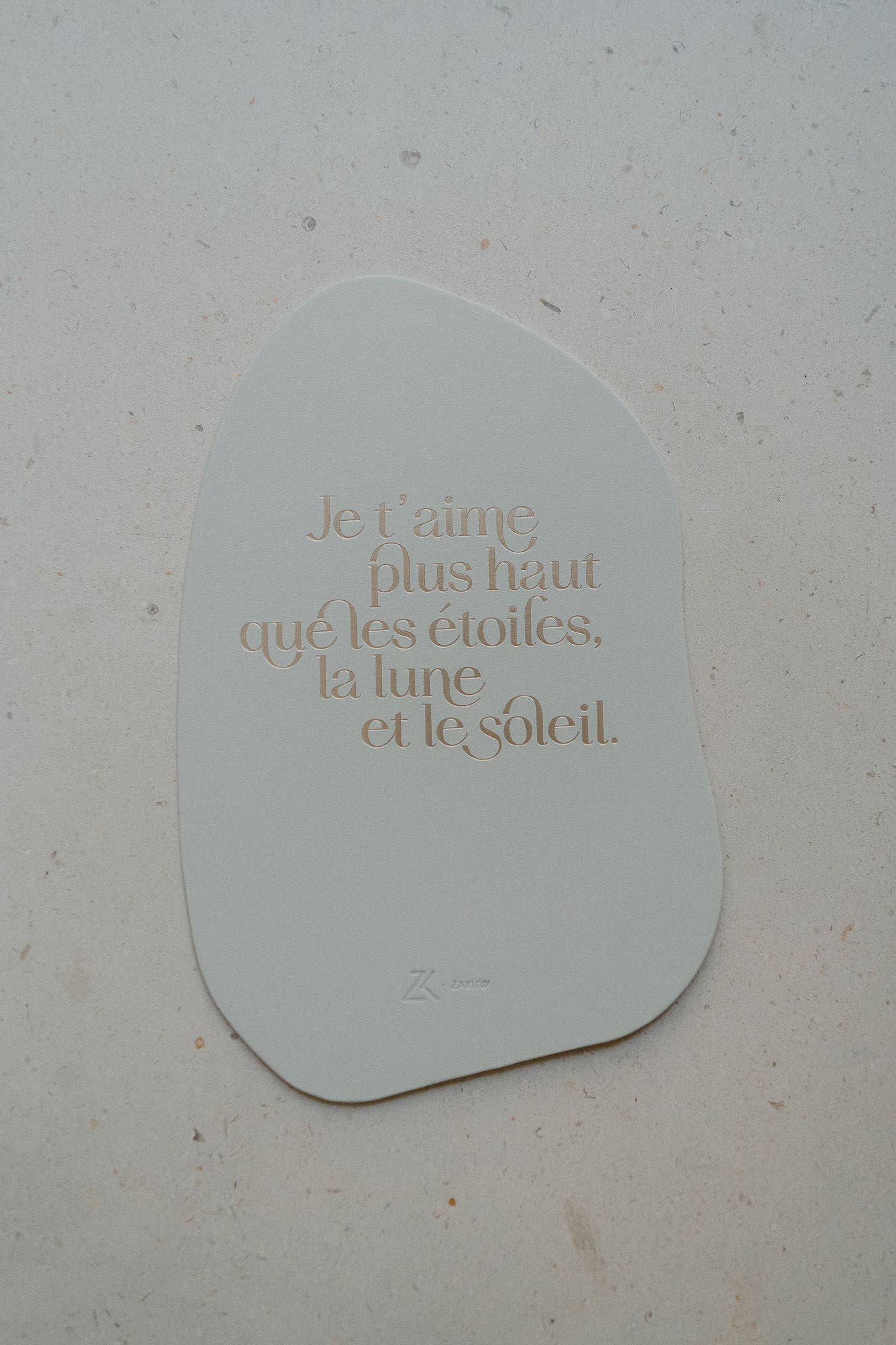 Carte postale - Je t'aime