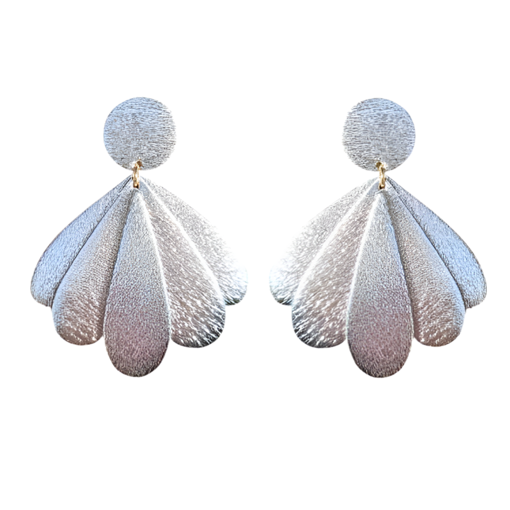 Boucles d'oreilles en cuir Jackie  5 coloris