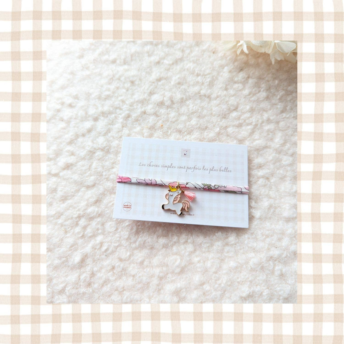 Bracelet "petite licorne"