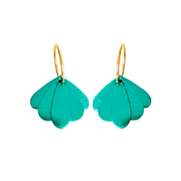 Boucles d'oreilles en cuir Mini Jackie Créole  5 coloris