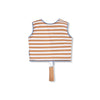 Gilet de Natation Rayé Marron/Blanc 2-3 ans