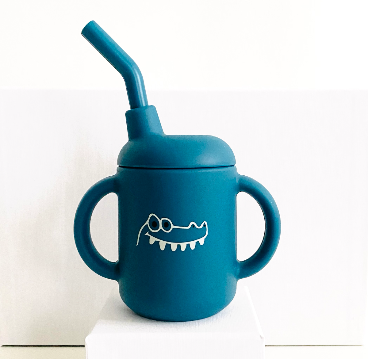 Verre à paille pour bébé et enfant: Bleu Ciel