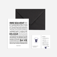 Affiche Rire souvent: MINI A6 10.5 x 14.8 mm