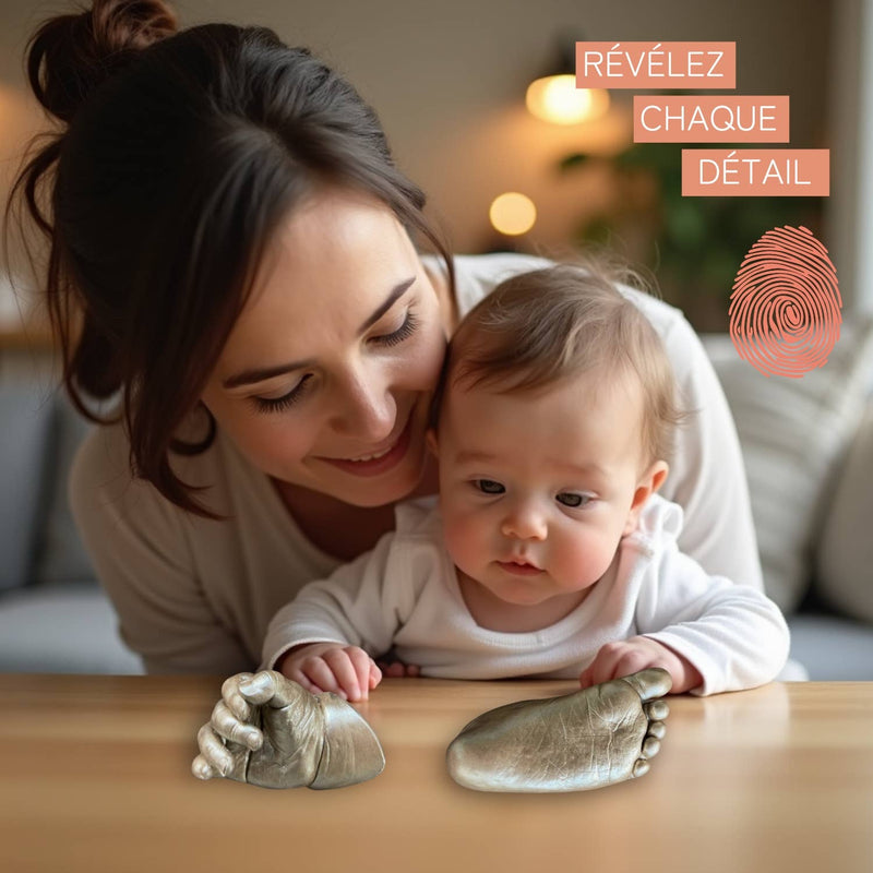 Kit 2 Empreintes bébé