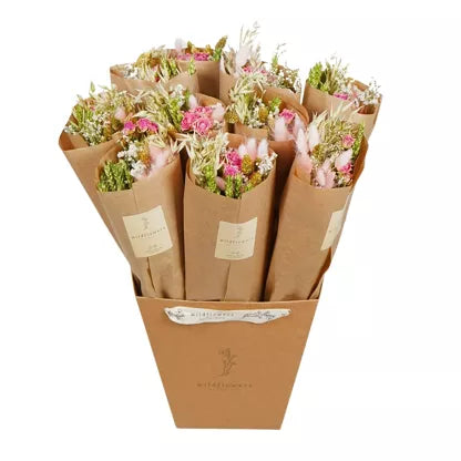 Fleurs séchées - Market More - Pink Elegance