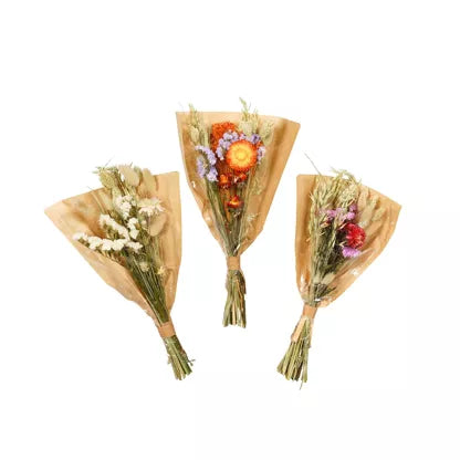 Fleurs séchées - Mini bouquets de champs