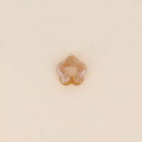Perle de fleur en acétate 15.5 mm
