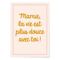 A5 - Carte à planter - Mamie