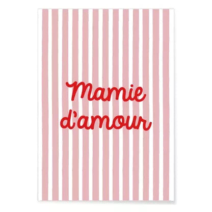 A5 - Carte à planter - Mamie
