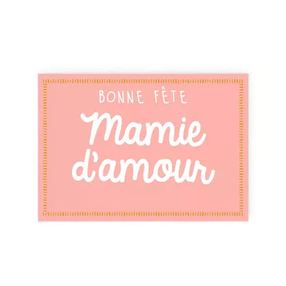 A5 - Carte à planter - Mamie