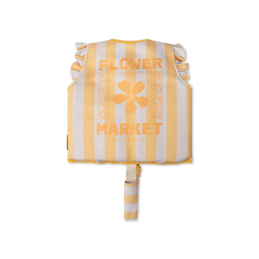 Gilet de natation - Jaune - Marché aux fleurs: 3/6 Ans