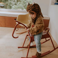 Cagoule tigre: taille 0: 9-18 mois