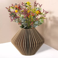 Vase en carton Losange