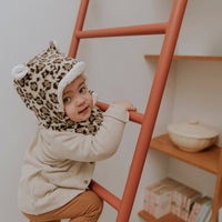 Bonnet léopard: 12-18 mois